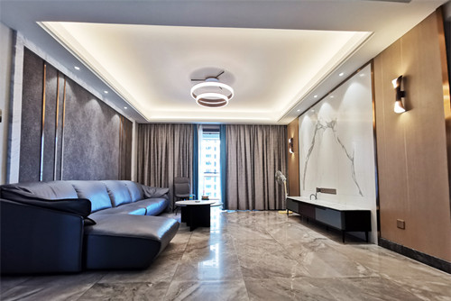 湛江市金科世家輕奢風(fēng)格平層裝修案例