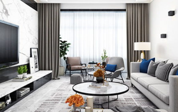 潤景新城現(xiàn)代簡約風(fēng)格裝修VR案例