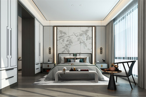 ?？?01-300平米新中式風(fēng)格長怡花園裝修設(shè)計(jì)案例