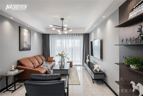 常州市四季新城南苑現(xiàn)代簡(jiǎn)約風(fēng)格三居室裝修案例