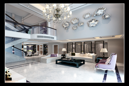 泉州市晉江大唐府現(xiàn)代簡約風格復(fù)式裝修案例