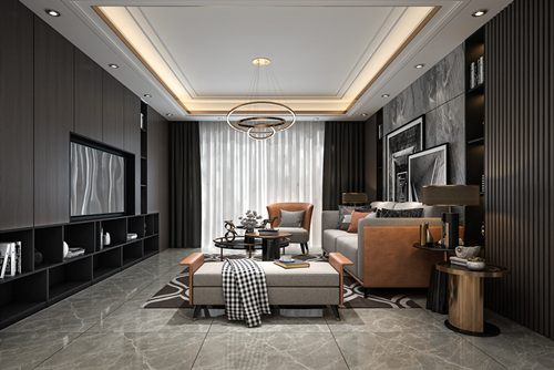 貴港市貴港恒大城現(xiàn)代簡約風(fēng)格三居室裝修案例