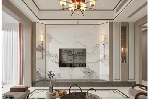 揭陽市東泰家園新中式風(fēng)格平層裝修案例