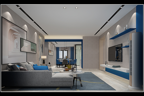 衢州市碧桂園·江山印現(xiàn)代簡(jiǎn)約風(fēng)格四居室裝修案例