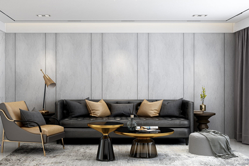 中山市萬(wàn)科金悅?cè)A庭輕奢風(fēng)格平層裝修案例