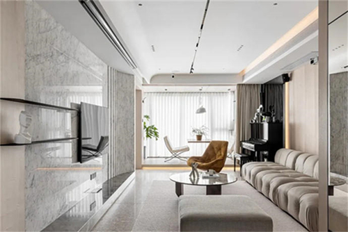 河源市堅基美麗城現(xiàn)代簡約風格別墅裝修案例