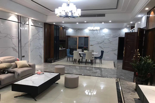 河源市恒大名都現(xiàn)代簡(jiǎn)約風(fēng)格別墅裝修案例