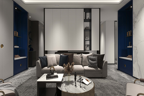 廣州市陽(yáng)光城麗景灣現(xiàn)代風(fēng)格辦公空間裝修案例