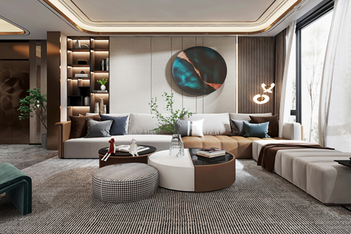 河源市城西花園現(xiàn)代簡約風(fēng)格四居室裝修案例