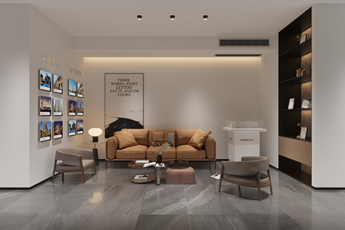 廣州市宇晴軒現(xiàn)代風(fēng)格辦公空間裝修案例