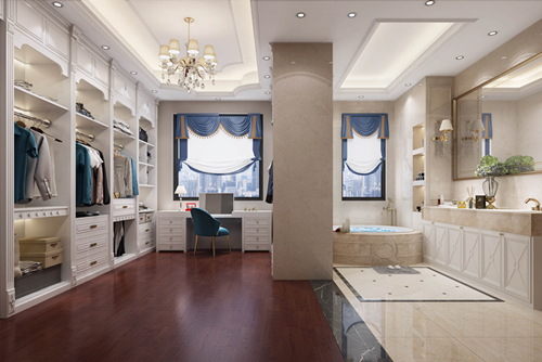 ?？谑卸际猩謿W式風格別墅裝修案例