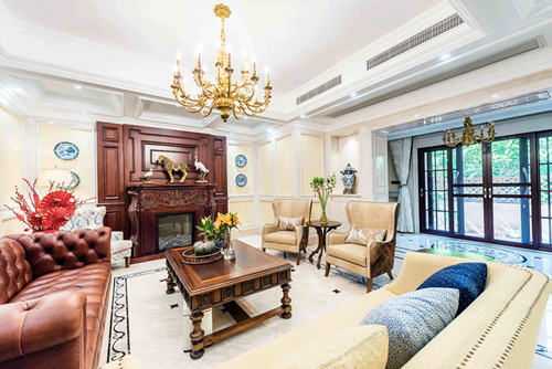 ?？谑谐尚披愒访朗斤L格別墅裝修案例