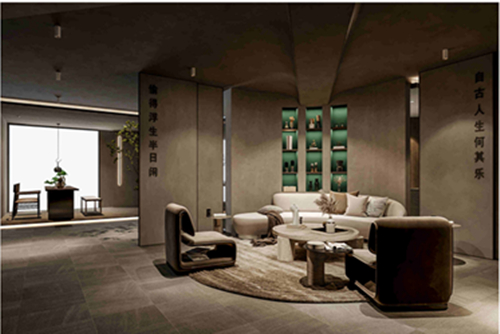 海口市南國威尼斯城現(xiàn)代簡(jiǎn)約風(fēng)格辦公空間裝修案例