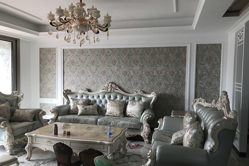 江門市美的公園天下歐式風(fēng)格復(fù)式裝修案例