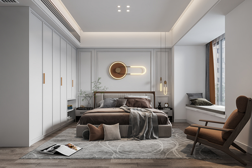 汕頭市富逸榮景雅園輕奢風(fēng)格平層裝修案例