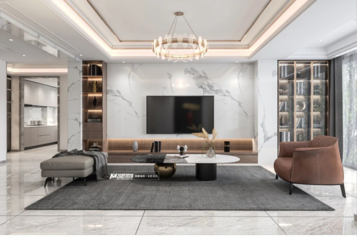 汕頭市怡璟海岸雅園輕奢風(fēng)格復(fù)式裝修案例