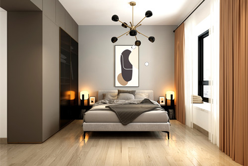 中山市匯景樓現(xiàn)代簡約風格三居室裝修案例