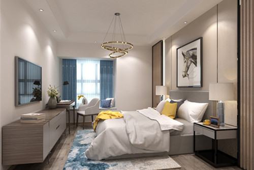 中山市江華苑新中式風格別墅裝修案例