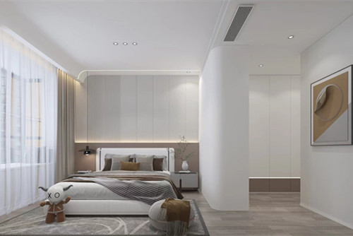 莆田市桃峰小區(qū)現(xiàn)代簡約風(fēng)格三居室裝修案例