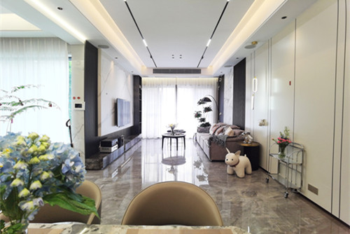 佛山市碧桂園智慧慢城現(xiàn)代簡(jiǎn)約風(fēng)格四居室裝修案例