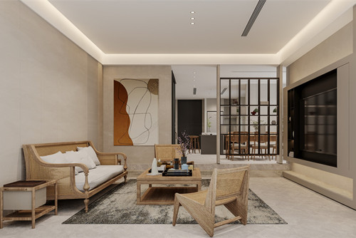 ?？谑泻？谌A潤(rùn)中心現(xiàn)代簡(jiǎn)約風(fēng)格別墅裝修案例