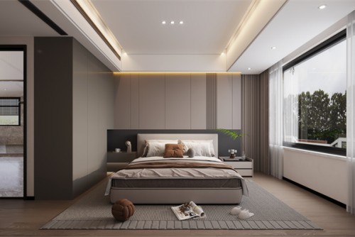 汕頭市天合名門豪庭輕奢風(fēng)格二居室裝修案例