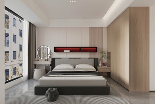 汕頭市金紫名邦花園現(xiàn)代簡約風(fēng)格三居室裝修案例