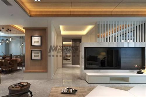 合肥市中梁世茂十里晴川現(xiàn)代簡約風格平層裝修案例