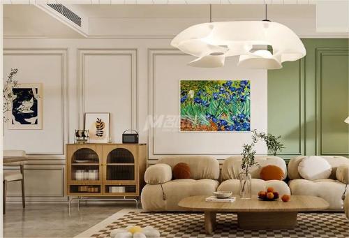 把春天搬進(jìn)家里，牛油果綠打造田園浪漫