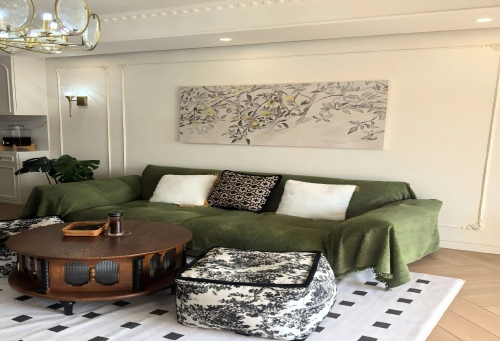 110㎡法式復古家，把浪漫揉進日常，鄰居看了直呼想照搬！